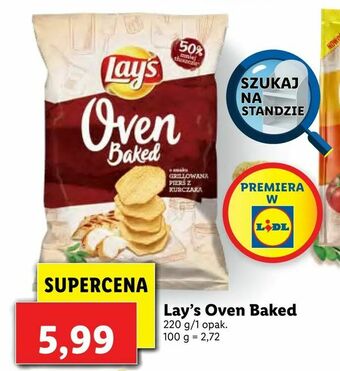 Lidl Lay's Oven Baked oferta