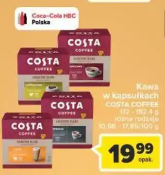 Carrefour Costa coffee kawa w kapsułkach 112g oferta