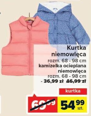 Carrefour Kamizelka niemowlęca 68-98 oferta
