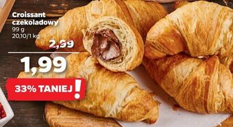 Netto Croissant z nadzieniem czekoladowym oferta