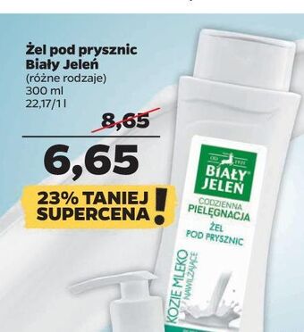 Netto Żel pod prysznic nawilżający biały jeleń kozie mleko oferta