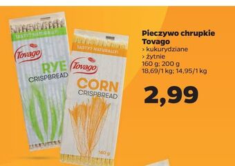 Netto Pieczywo chrupkie żytnie tovago oferta