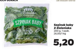 Netto Szpinak baby z zieleniaka netto oferta