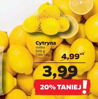 Netto Cytryny oferta