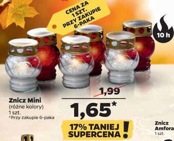 Netto Znicz mini 10 h czerwony oferta