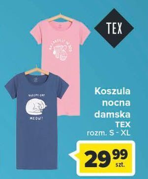 Carrefour Koszula nocna damska rozm. s-xl tex oferta