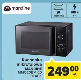 Carrefour Kuchenka mikrofalowa mmo20bm-20 mandine oferta