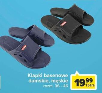 Carrefour Klapki basenowe rozm. 36-46 oferta