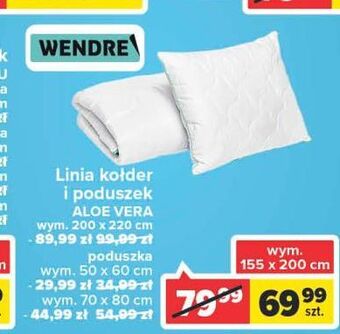 Carrefour Poduszka aloe vera 50 x 60 cm wendre oferta