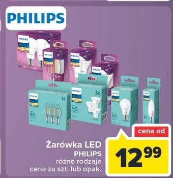 Carrefour Żarówka led e27 100w philips oferta