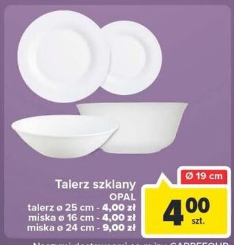 Carrefour Talerz opal 19-25 cm carrefour oferta