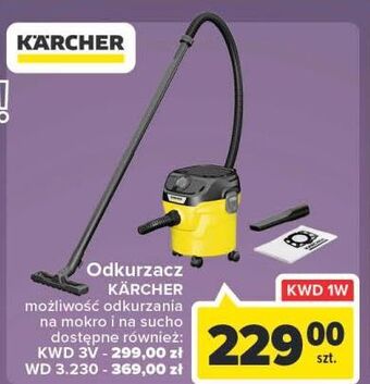 Carrefour Odkurzacz kwd 1w karcher oferta