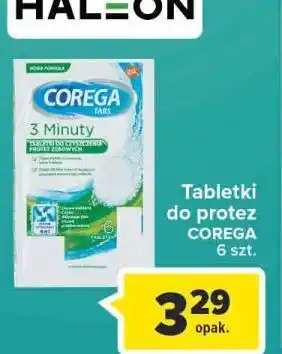 Carrefour Tabletki do czyszczenia protez corega tabs oferta