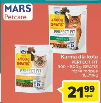 Carrefour Karma dla kota sensitive perfect fit oferta