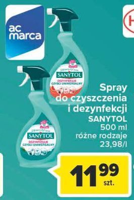 Carrefour Płyn do dezynfekcji uniwersalny eukaliptus sanytol oferta