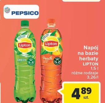 Carrefour Herbata mrożona classic lipton green ice tea oferta