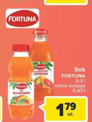 Carrefour Sok 100 % multiwitamina fortuna oferta