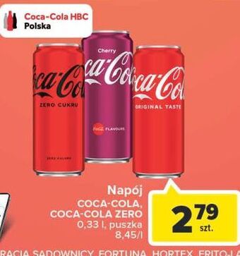 Carrefour Napój coca-cola zero oferta