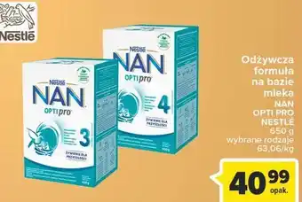 Carrefour Mleko 4 nestle nan optipro oferta