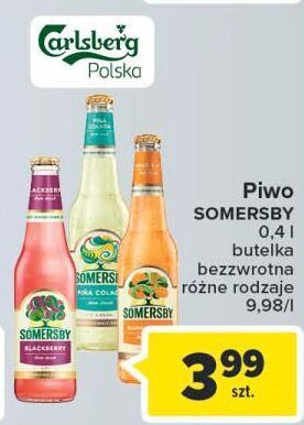Carrefour Piwo somersby blackberry oferta