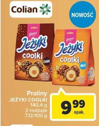 Carrefour Ciastka dark jeżyki coolki oferta