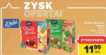 Carrefour Ptasie mleczko waniliowe e. wedel mleczko oferta