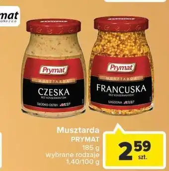 Carrefour Musztarda francuska prymat oferta