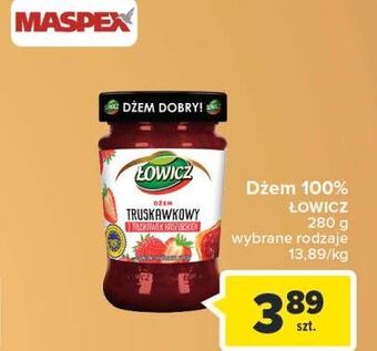 Carrefour Dżem truskawkowy łowicz oferta