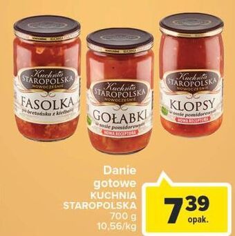 Carrefour Gołąbki w sosie pomidorowym kuchnia staropolska oferta