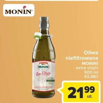 Carrefour Oliwa z oliwek monini non filtrato oferta