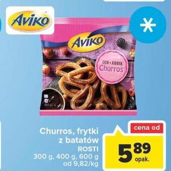 Carrefour Frytki z batatów aviko sweet treat oferta