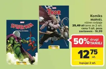 Carrefour Komiks thor kontra loki marvel oferta