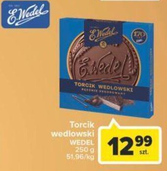 Carrefour e.wedel torcik wedlowski 250g oferta