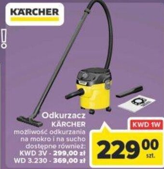 Carrefour Karcher odkurzacz oferta