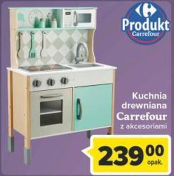 Carrefour kuchnia drewniana oferta