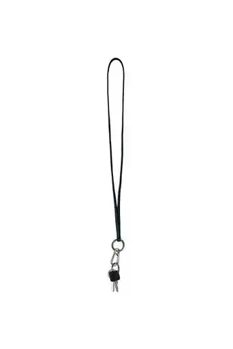 ZARA Key ring with leather strap oferta