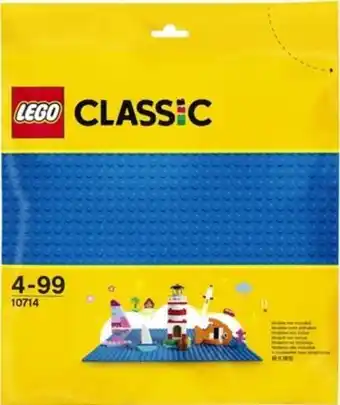 Smyk Lego classic, niebieska płytka konstrukcyjna, 10714 oferta