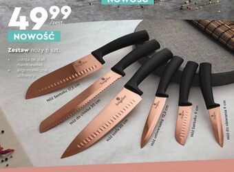 Biedronka Zestaw noży kuchennych berlinger haus oferta