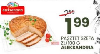 Wafelek Aleksandria pasztet szefa 100g oferta