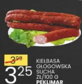 Wafelek Peklimar kiełbasa głogowska sucha 100g oferta