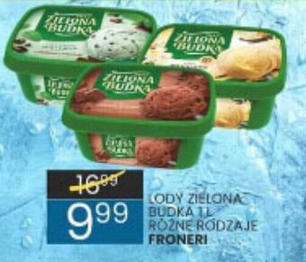 Wafelek Froneri lody zielona budka 1l oferta
