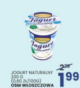Wafelek OSM Włoszczowa jogurt naturalny 330g oferta
