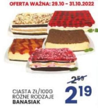 Wafelek Banasiak ciasta 100g oferta