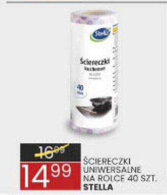 Wafelek Stella ściereczki uniwersalne na rolce 40szt. oferta