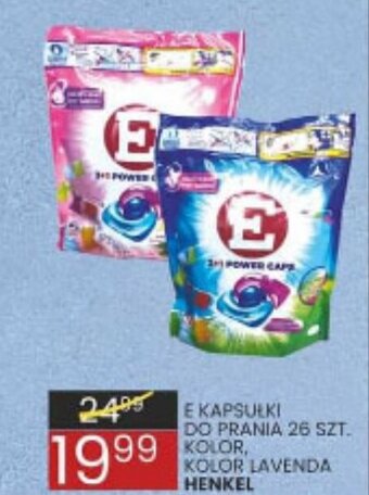 Wafelek Henkel E kapsułki do prania 26szt. oferta