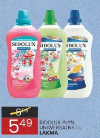 Wafelek Lakma sidolux płyn uniwersalny 1l oferta