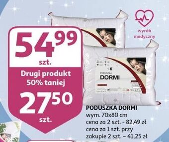Auchan Poduszka dormi 70 x 80 cm amw oferta