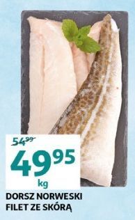 Auchan Dorsz norweski filet ze skórą oferta