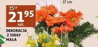 Auchan Dekoracja z jodły sztucznej mała oferta