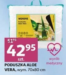 Auchan Poduszka aloe vera 70 x 80 cm wendre oferta